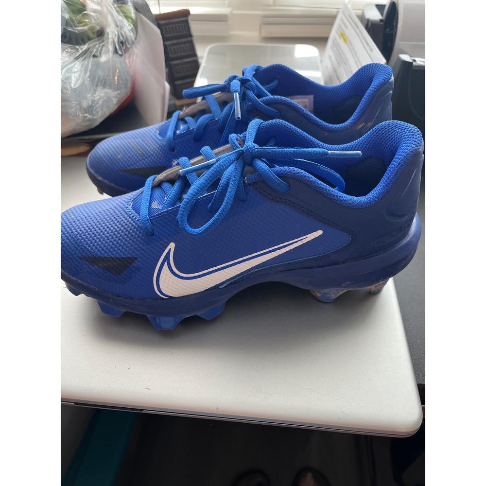Nike Vapor Ultrafly 4 Keystone Blue Baseball Cleats Kids 3.5Y CZ5912-414